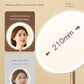 Dual-Axis Stand Office Rotating Makeup Mirror with Light