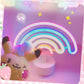 Rainbow LED Unicorn Neon Sign Night Light Home Kids Bedroom Indoor Lighting Decor Lamp Lovely LED Night Light