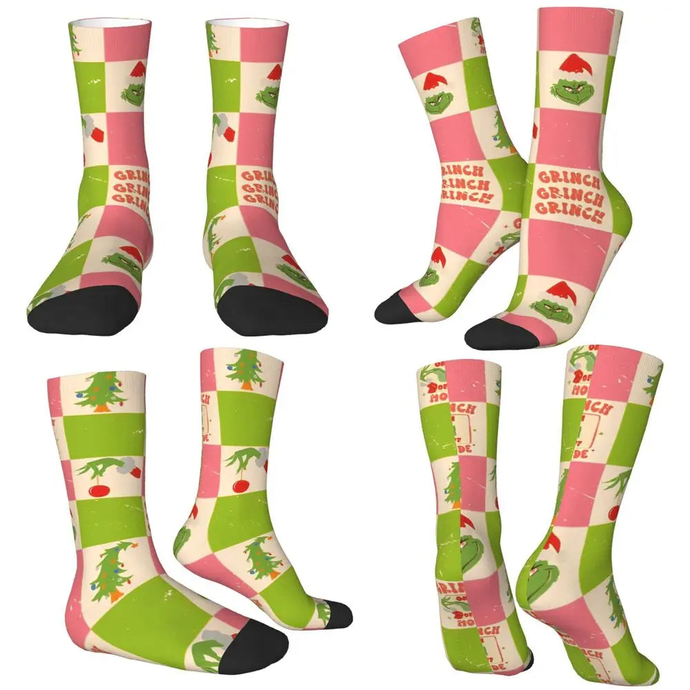 Christmas Men's Grinch Socks