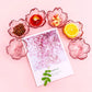 Sakura Pink Flower Sauce Dishes - 2 piece set
