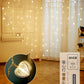 Star LED String Lights Love Heart Bow Shape Led Curtain Lights Birthday Christmas Party Wedding Decorations Fairy Lights Bedroom