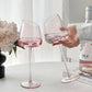 Pink Flamingo Slanted Lipstick Wine Glass Sweet Wine Glass High Value Luxury Home Goblet Wine Champagne Glass Cup Wedding Gift