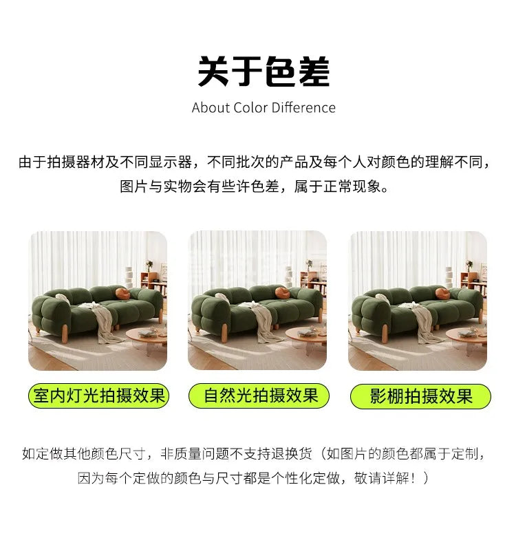 Light Luxury Vintage Living Room Sofa Bed Christmas Pink European Unusual Couch Reading Straight Canape Salon Bedroom Furniture