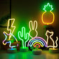 Rainbow LED Unicorn Neon Sign Night Light Home Kids Bedroom Indoor Lighting Decor Lamp Lovely LED Night Light