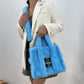 Faux Fur Ladies Tote Bag