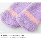 Winter Stockings Leg Warmers Coral Fleece Knee Scoks Thick Warm Socks Furry Leg Warmers Women‘s Thigh High Sock
