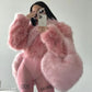 Fluffy Love Heart Shoulder Bag / Tote
