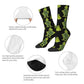 Novelty Christmas-S-Green-S-Grinching Socks Men's Women's Fashion Socks Spring Summer Autumn Winter Middle Tube Socks Gift