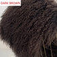Ladies Sheep Skin Coat For Women Mongolia Sheep Fur Coats Pink Sheepskin Coat Winter Fashion Lamb Coats