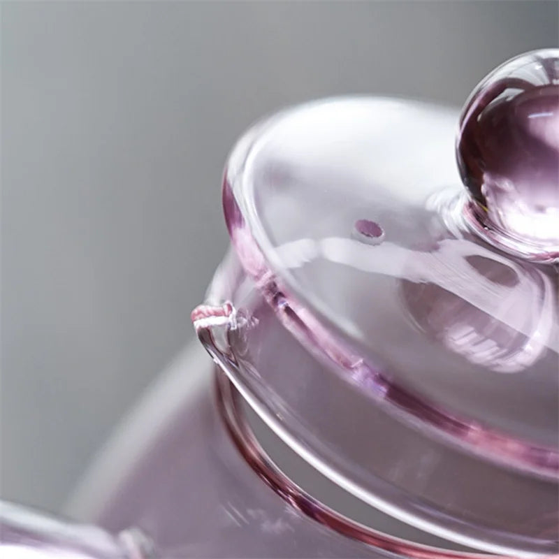 Pink Heat Resistant Tea Kettle