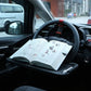 Car  Desk Mount Stand Eat Work Car Steering Wheel Dining Table BracketDrink Food Coffee PortableTray Board