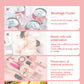 Pink Mini Portable 6L Personal Electric Cosmetics Beauty Fridge Freezer Skincare With Mirror LED Light