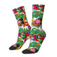 Novelty Christmas-S-Green-S-Grinching Socks Men's Women's Fashion Socks Spring Summer Autumn Winter Middle Tube Socks Gift
