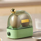 DMWD 120W 220V Electric Egg Boiler Poacher Automatic Power Off Mini Breakfast Machine Egg Cookers 2 Eggs Portable Food Steamer