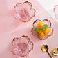 Sakura Pink Flower Sauce Dishes - 2 piece set