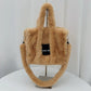 Faux Fur Ladies Tote Bag