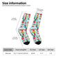 Novelty Christmas-S-Green-S-Grinching Socks Men's Women's Fashion Socks Spring Summer Autumn Winter Middle Tube Socks Gift