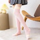 Winter Stockings Leg Warmers Coral Fleece Knee Scoks Thick Warm Socks Furry Leg Warmers Women‘s Thigh High Sock