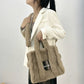 Faux Fur Ladies Tote Bag