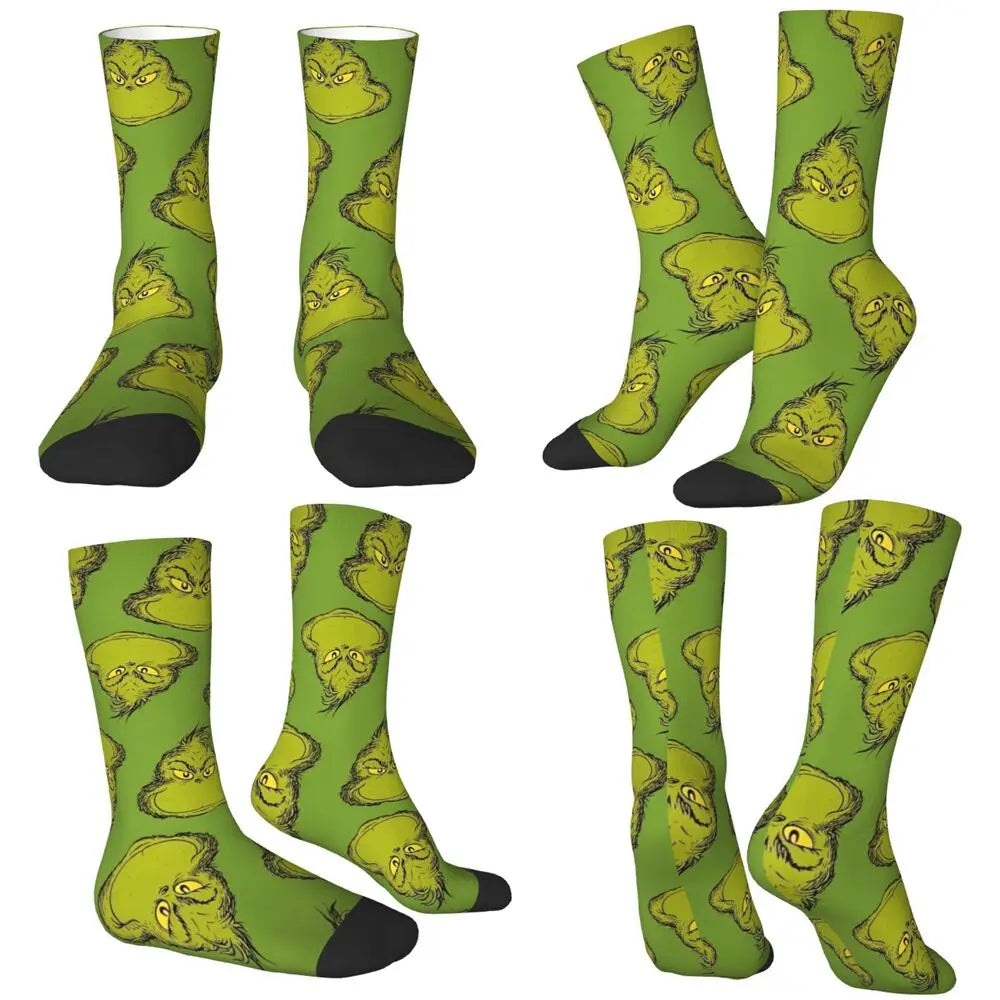Christmas Men's Grinch Socks