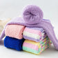 Winter Stockings Leg Warmers Coral Fleece Knee Scoks Thick Warm Socks Furry Leg Warmers Women‘s Thigh High Sock