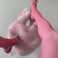 Fluffy Love Heart Shoulder Bag / Tote