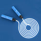 Fitness Adjustable Night Glowing LED Jump Rope - Portable Training Sports Equipment
