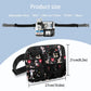 Adjustable Shoulder Pink Fanny Pack Cartoon Medical Tool Pattern Waist Bags Organizer Zipper Belt Storage riñoneras Para Hombre
