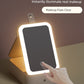 Carry Foldable Storage Box Dormitory Students Cosmetic Mirror