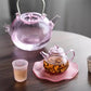 Pink Heat Resistant Tea Kettle