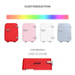pink cute 4L small fridge cans cosmetics mini refrigerator 12v 100v 240v car and home use