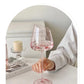 Pink Flamingo Slanted Lipstick Wine Glass Sweet Wine Glass High Value Luxury Home Goblet Wine Champagne Glass Cup Wedding Gift