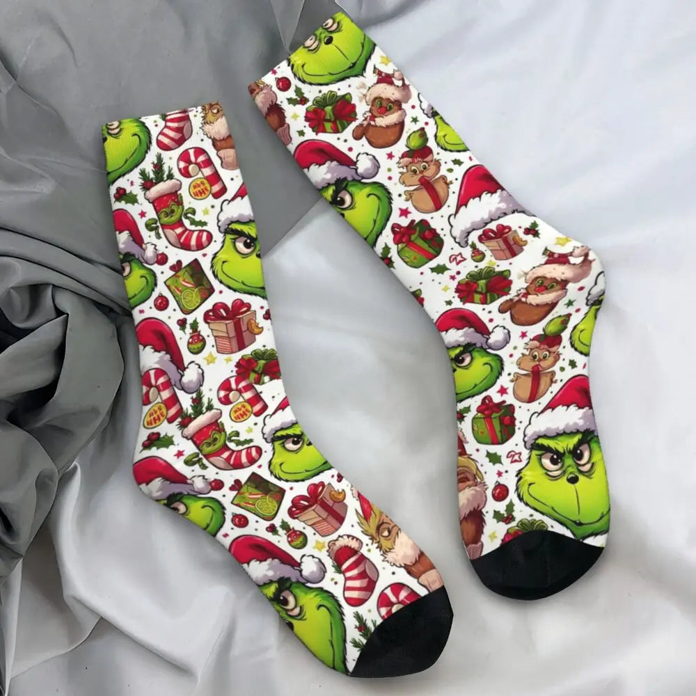 Christmas Men's Grinch Socks