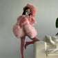 Fluffy Love Heart Shoulder Bag / Tote