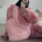 Fluffy Love Heart Shoulder Bag / Tote