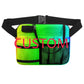 Adjustable Shoulder Pink Fanny Pack Cartoon Medical Tool Pattern Waist Bags Organizer Zipper Belt Storage riñoneras Para Hombre