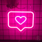 Love Neon Lights For Wall Art Sign LED Neon Strip Lights Wedding Decoration Garden Home Bedroom Party Wall Decor Neon Lamps