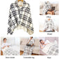 Electric Blanket Wearable 3 Heat Settings Soft Warm Shawl USB Electric Mat For Bed Home Office Body Warmer Heated Blanket