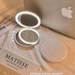 Portable Small Light-Emitting Cosmetic Mirror for Students