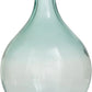 Deco 79 Recycled Glass Handmade Decorative Vase Spanish Bottle Centerpiece Vase, Flower Vase for Home 11" x 11" x 17"