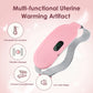 Electric Heating Pad Women Vibrator Period Pain Relief Device Menstrual Cramp Massager Blood Circulation Abdominal Belt Warmer