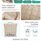 BAGSMART Expandable Tote Bag for Women Puffer Shoulder Tote Bag With Zipper 28L Travel Bags Casual Handbags Nurse Bag