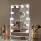 Hollywood Mirror Vanity Makeup Mirror With Light Smart Touch Control 3 Colors Dimmable Light