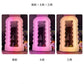 Full Body Fitness Pink Luminous Floor Mirror