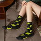 Novelty Christmas-S-Green-S-Grinching Socks Men's Women's Fashion Socks Spring Summer Autumn Winter Middle Tube Socks Gift