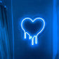 Custom Heart Neon Sign Confession for Love Wedding LED  Luminous Lights Room Party Arylic Personalized Wall Mural Gift Signs