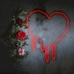Custom Heart Neon Sign Confession for Love Wedding LED  Luminous Lights Room Party Arylic Personalized Wall Mural Gift Signs